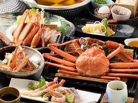 お昼のお食事でも『香住蟹』味わえます♪