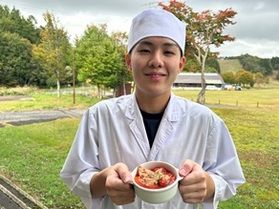 【朝食新メニュー】数種のスパイスを使用し食欲そそる一品
