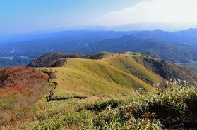 秋色に染まった蒜山登山を応援しています