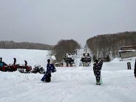 網張温泉スキー場安全祈願祭を執り行いました。