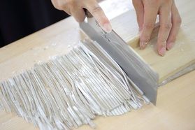 大晦日のイベント「年越しそば打ち体験」