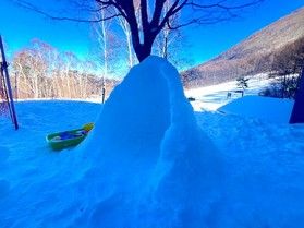 「かまくら」とお正月の嬬恋鹿沢
