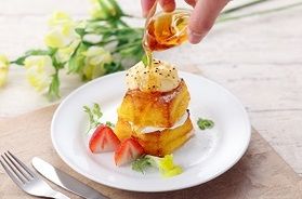 3連休はスノーパークオープン&朝食のおすすめ逸品
