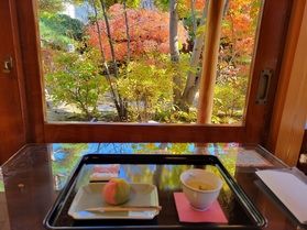 上田城近くの抹茶処♪　「百余亭」