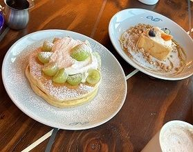 絶景を見ながら休憩！「ao LAKESIDE CAFE」