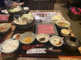 飛騨牛すき焼き