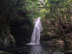 すさみ八景「琴の滝」と広瀬渓谷遊歩道