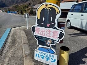 せとうちブログvol.2 生口島のガングロ飛び出しくん?