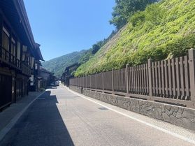 夏休み時期の奈良井宿