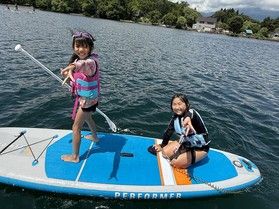 この夏いちばんの思い出を<br>【野尻湖SUP体験】