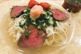 『稲庭冷麵』レストランにて好評販売中