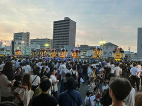 さかいで大橋まつり太鼓台競演に行ってきました!