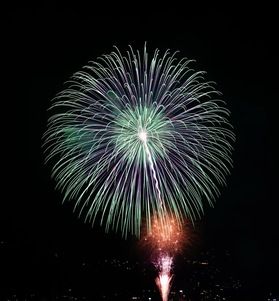 諏訪湖花火大会に行ってきました!