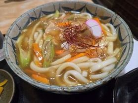 もはや”カレーあんかけうどん”！？　東京庵　ときわ店