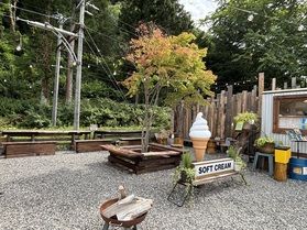森の隠れ家ソフトクリームに行きました‼️