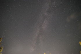 8月最後の夜空