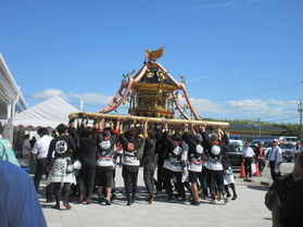 9月休暇村周辺の地域では秋祭りが行われています。