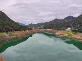 貯水率30％の八ッ場ダム