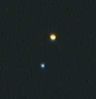 世界で一番美しい二重星が見頃です