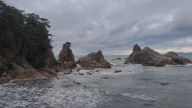 日本海の絶景スポット<br>【笹川流れ】