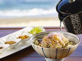 朝食の海鮮だしお茶漬けコーナーのご紹介！！