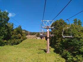 リフトに乗ってお散歩♫