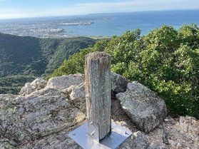 雨乞山(233m)山頂からの眺めは最高！