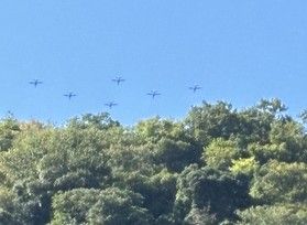 ブルーインパルス来たー!