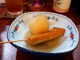 港町勝浦のおでん屋さんで心も体も温かくなりました♪