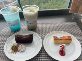 瀬戸内海が一望できるカフェ「クローチェ」