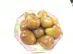 夕食ビュッフェ のおすすめイチジクの赤ワイン煮