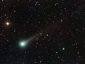 緑色の星「レモン彗星」