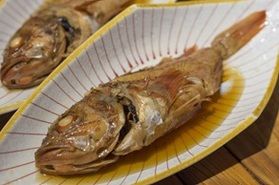 江戸時代の名前は〇〇〇〇〇〇! 夕食の目玉 アラカブの煮つけ