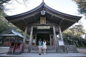 初詣は、志賀海神社で