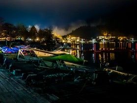 中禅寺湖|夜の静寂と光が織りなす幻想的なフォトスポット