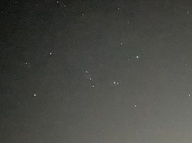 星座第2弾!オリオン座発見☆彡