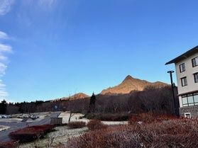 11/23朝の鏡ヶ成「奥大山」