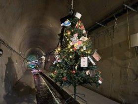 高森湧水トンネルで「クリスマスファンタジー」が始まります🎄