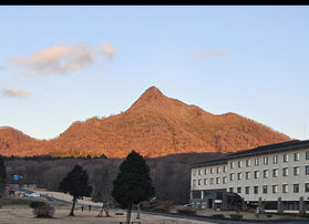 11/29　朝の鏡ヶ成(奥大山）