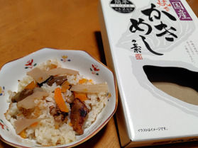 売店商品で料理してみました~牡蠣ご飯~