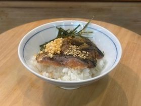 鯖のへしこ茶漬け