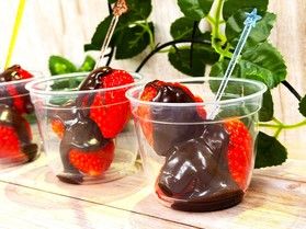 24、25日はウェルカムストロベリーチョコご用意しております