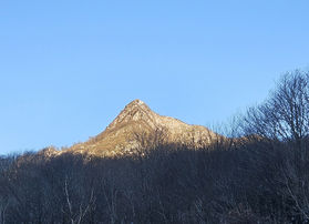 12/19朝の鏡ヶ成(奥大山)