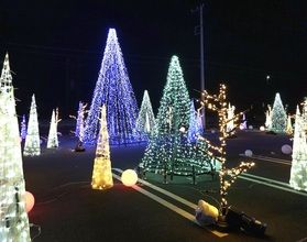 八ッ場のイルミネーション