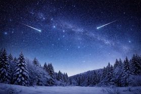 1月はしぶんぎ座流星群!!
