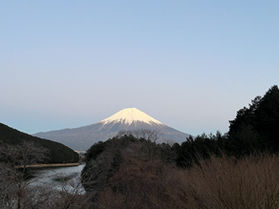 表情豊かな富士山