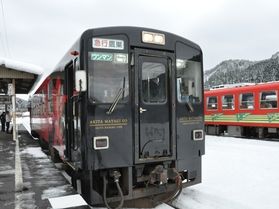 内陸線の冬の風物詩