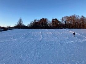 クロスカントリースキー&そり遊びコースOPEN