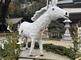 今年は午年!! 午のオブジェを探せ!