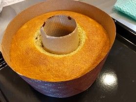 調理長の味を再現!~バナナシフォンケーキ~